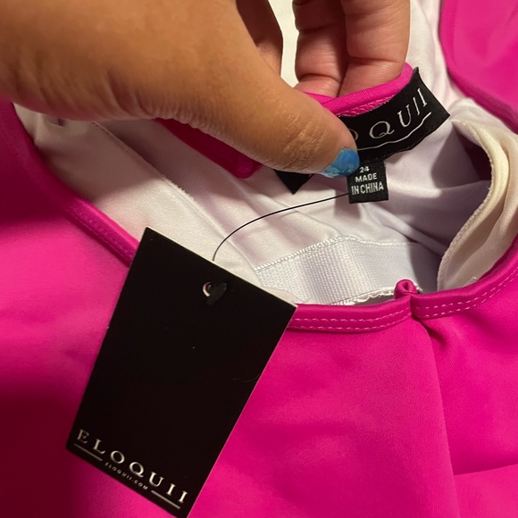 NWT Eloquii one piece swimsuit - Picture 3 of 3